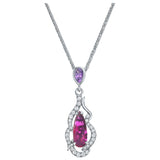 One of A Kind Sapphire Diamond Pendant