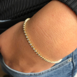 1.25 Carat Diamond Tennis Bracelet in Yellow Gold
