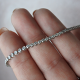 1.25 Carat Diamond Tennis Bracelet in White Gold