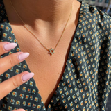 Star of David Diamond Pendant in 14K Yellow Gold