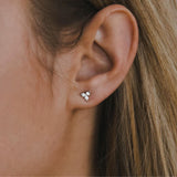 Trinity Diamond Stud Earrings