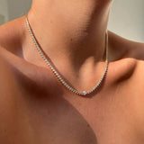 4.20 Carat Diamond Lor Collier Necklace