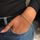 1.25 Carat Diamond Tennis Bracelet in Yellow Gold