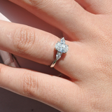 0.90 Daniel Diamond Ring