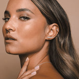 Diamond Climber Earring in White Gold