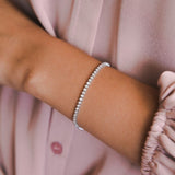 1.25 Carat Diamond Tennis Bracelet in White Gold