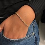 1.25 Carat Diamond Tennis Bracelet in Yellow Gold