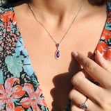 One of A Kind Sapphire Diamond Pendant