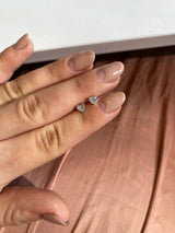 0.60 Carat True Heart Diamond Studs