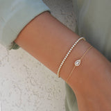 1.25 Carat Diamond Tennis Bracelet in Yellow Gold