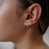 Rene Diamond mini Hoops