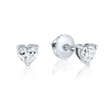 0.60 Carat True Heart Diamond Studs