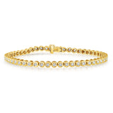 1.25 Carat Diamond Tennis Bracelet in Yellow Gold