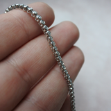 1.25 Carat Diamond Tennis Bracelet in White  Gold