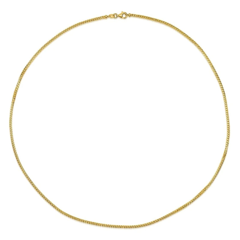 Men's Rombo Chain in Yellow Gold