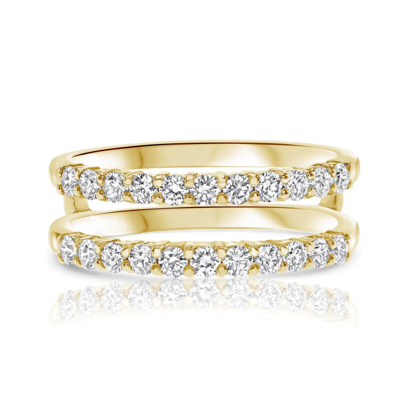 Kim Diamond Ring Yellow Gold