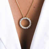 14K Gold Lir Diamond Necklace