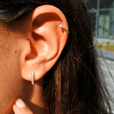 Lori Diamond Hoop Earrings