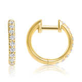 Lori Diamond Hoop Earrings