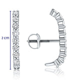 Lena Diamond Earring. *Single*- white gold