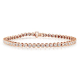 1.25 Carat Diamond Tennis Bracelet in Rose Gold