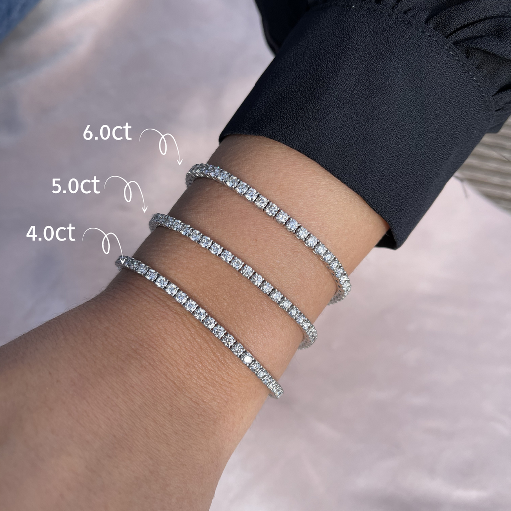 5 carat tennis deals bracelet