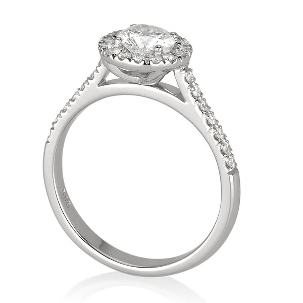 0.65 Carat Rubin Diamond Ring