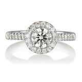 0.65 Carat Rubin Diamond Ring