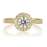 0.65 Carat Rubin Diamond Ring