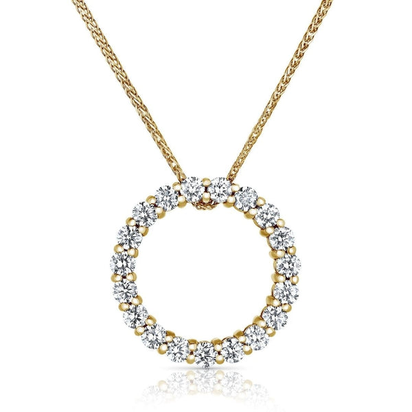 14K Gold Lir Diamond Necklace